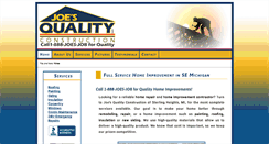 Desktop Screenshot of joesqualityhomeimprovements.com